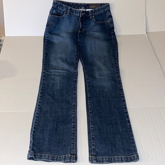 Columbia Authentic Women’s Size 6 Long Denim Blue Jeans - Picture 1 of 16